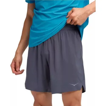 Pánské kraťasy Hoka Glide 7'' Short 2in1 M 1176972-CLGY - charcoal grey XXS