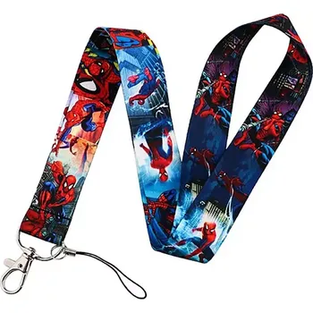 Unique Šňůrka na klíče s karabinkou Spiderman