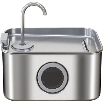 fontána pro kočku PawHut Fontána pro kočky 3,2l s tichým čerpadlem a filtrem s aktivním uhlím