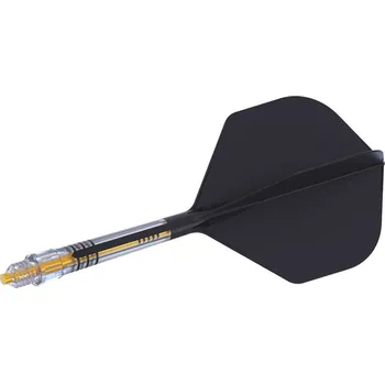 Šipka Cuesoul ROST T19 černo-žluté, No6 letky, carbon násadky velikost 5