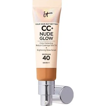 it-Cosmetics Pece-o-oblicej BB-CreamCC+ Nude Glow SPF 40 Tan 32 ml (37&nbsp;656,00 Kč / 1 l)
