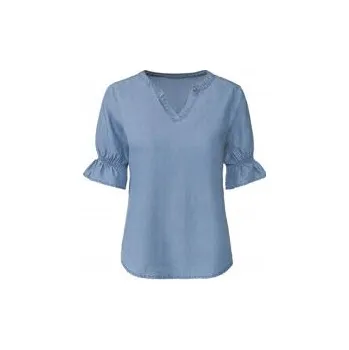 Dámská halenka DÁMSKÁ BLŮZA ESMARA VELIKOST 40 MODRÁ