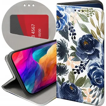 Pouzdro na mobilní telefon Flipové pouzdro Hello Case pro Samsung Galaxy A41, modré