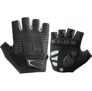 Cyklistické rukavice Cyklistické rukavice Rockbros S169BGR L s gelovými vložkami - šedé