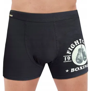 Pánské spodní prádlo Pánské boxerky Cornette Tattoo 280/241 Fight Club vel. M (46) s černým potiskem