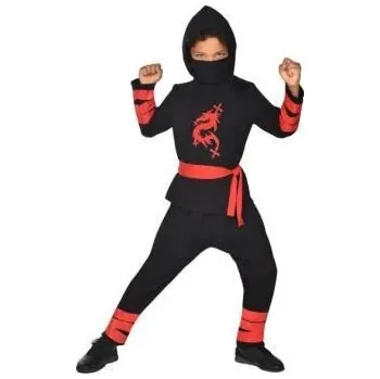 Amscan Dětský kostým NINJA - bojovník - vel. 10 - 12 let