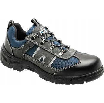 Pracovní obuv Pracovní obuv - bezpečnostní polobotky S1P šedé, velikost 45, Hoegert