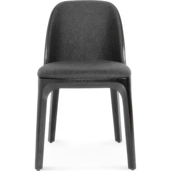 Jídelní židle Krzesło Arch (dub) - Fameg Černá 24, wool 1003 49x81 cm