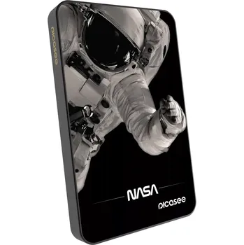 Powerbanka Picasee Powerbanka s MagSafe 5 000 mAh Šedá - Astronaut Big