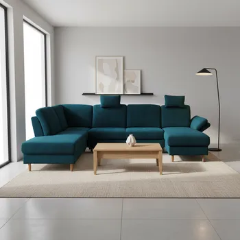 Sedací souprava Stagra Rohová sedací souprava SORI U Provedení: Levé provedení - OSL+R+3F+OSBP