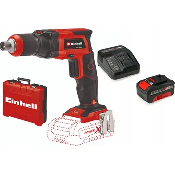 EINHELL ŠROUBOVÁK NA SÁDROKARTON TE-DY 18 Li 4259980 SADA AKUMULÁTOR 4,0AH