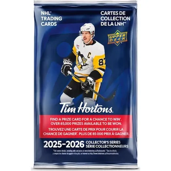 Sběratelská karetní hra Upper Deck Tim Hortons Hockey Hobby 2025/26 Booster