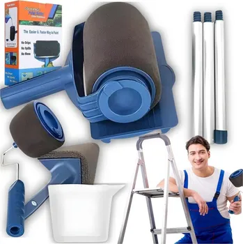 Malířský váleček Malířská sada s kyvetou 5v1, váleček 22 cm