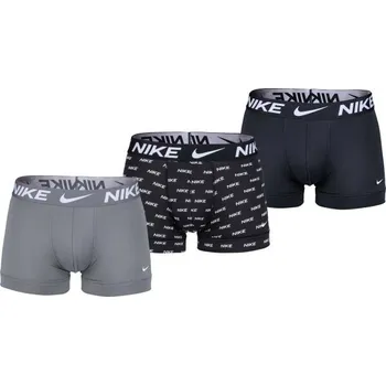 Pánské spodní prádlo Pánské spodní prádlo Nike TRUNK 3PK XL Černá, Šedá, Bílá