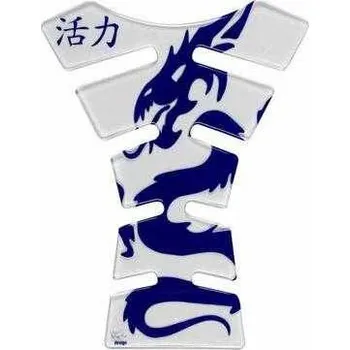 Létající drak Tankpad DRAK, 5 dílů, modrý průhledný