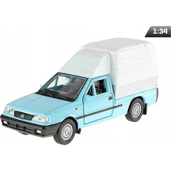 autíčko Model 1:34, FSO Polonez Truck, modrý