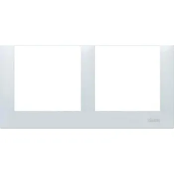 vypínač Rámeček dvojitý bílý pro zásuvky a vypínače Kontakt Simon 54 Premium DR2/11