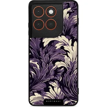 Pouzdro na mobilní telefon Lesklý kryt Mobiwear Glossy - Motorola Edge 70 - GA46G Fialové rostliny (Prémiové lesklé pouzdro, obal, kryt Mobiwear Glossy na mobil Motorola Edge 70 - GA46G Fialové rostliny, materiál Plast + TPU silikon - krytí po všech stranách, neošoupatelný potisk,)