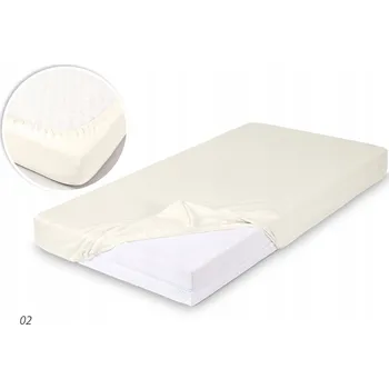 Prostěradlo Prostěradlo s gumou BabyMatex hedvábné 70 x 140 cm