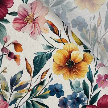 Zbytek - Lyocell 130g botanical flora