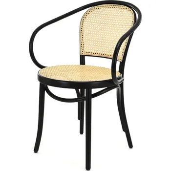 Křeslo Křeslo B-9/3 - Fameg Černé mořidlo, Výplet 60x83.5 cm