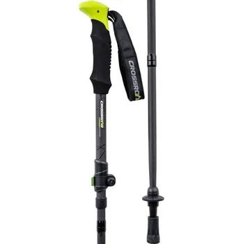 Trekingová hůl Skládací trekové hole Crossroad MATTERHORN OS Černá, Žlutá