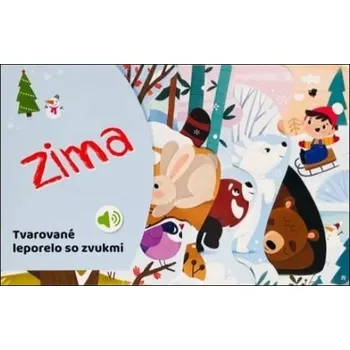 Leporelo Tvarované leporelo so zvukmi Zima
