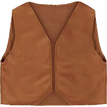 Karnevalový kostým KAMIZELKA KE KOSTÝMU KOSTÝM KOVBOJE KOVBOJSKÝ KOSTÝM PŘEVLEK PASTÝŘ 128