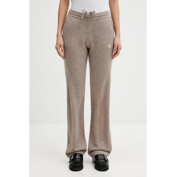Dámské kalhoty Vlněné kalhoty Sporty & Rich SRC Cashmere, M, béžová, 80X
