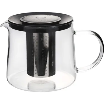 Konvice na čaj Skleněná konvice se sítkem KITCHISIMO 1,5l