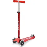 Dětská skládací koloběžka Maxi Micro Deluxe LED barva Red