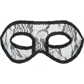 Karnevalová maska Maska na oči (benátská) látková černá
