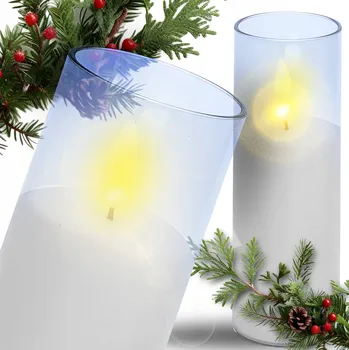 Svíčka LED vklad do hřbitovní svíčky Maxsell 15 cm