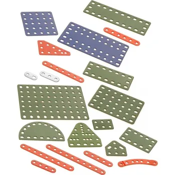 Stavebnice Merkur ND102 Krátké pásky a destičky náhradní díl KOVOVÁ (stavebnice)