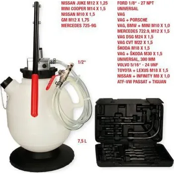 Plnicí zařízení, olej do převodovky KS TOOLS 150.9275