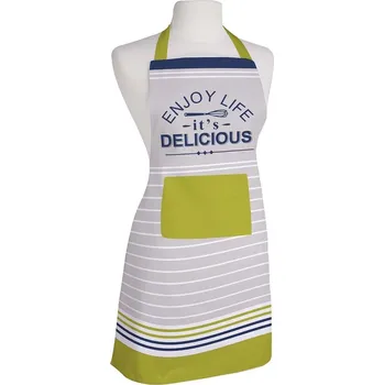 Kuchyňská zástěra Home Elements Kuchyňská zástěra 60*80 cm, Enjoy Life