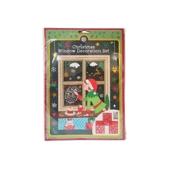 Vánoční dekorace Dekorace okna vánoce