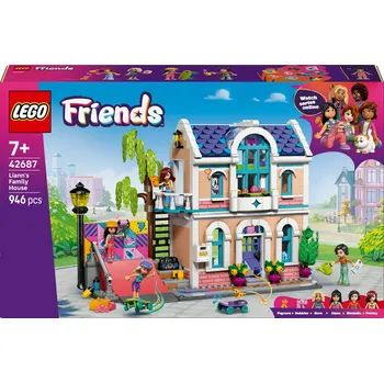 Stavebnice LEGO LEGO Friends 42687 Liann a její rodinný dům
