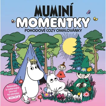 omalovánky Muminí momentky - Pohodové Cozy omalovánky