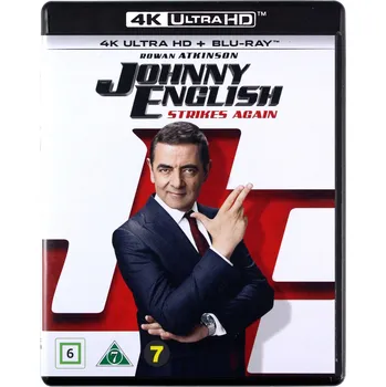 Blu-ray film Johnny English Strikes Again (Johnny English: Nokaut) Blu-ray disk