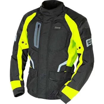 Moto bunda NERVE Spark Neon neonová cestovní bunda na motorku velikost XL