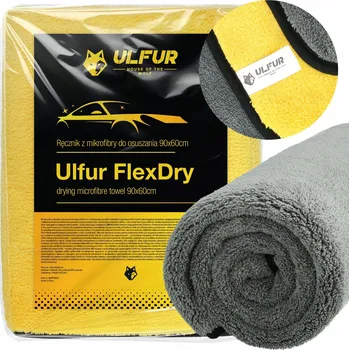 Ručník ULFUR FlexDry Silný Mikrovláknový Ručník na Sušení 60x90cm 800gsm
