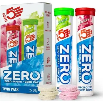 Potravinová fólie HIGH5 ZERO Bezcukrové elektrolyty - Pomocník s hydratací, Pro zvýšený výkon a pohodu - Šumivé