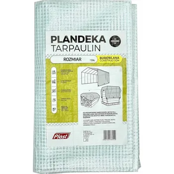 Krycí plachta Plast Plachta 100 g/m2 5 x 8 m