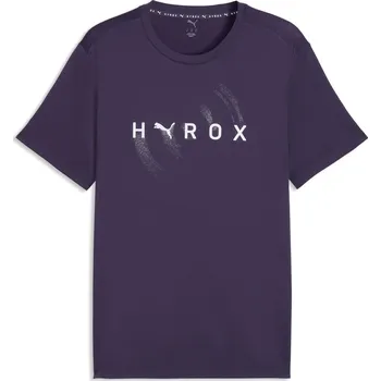 Pánská móda Pánské Tričko s krátkým rukávem PUMA M PUMA X HYROX CLOUDSPUN THERMOADAPT TEE 52851764 – Fialová S
