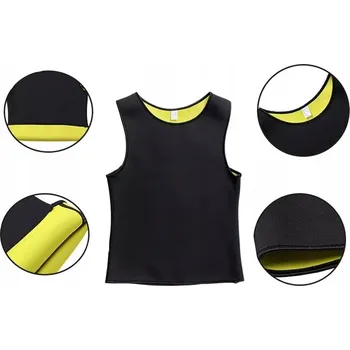 Pánské tričko Neoprenové sportovní tričko pánské L – Pro spalování tuku