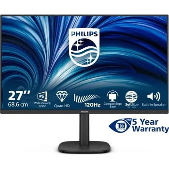 Monitor Philips MT 27" 27B2N3500J - 2560x1440,IPS,120Hz,2xHDMI,DP,USBhub,Repro,Pivot
