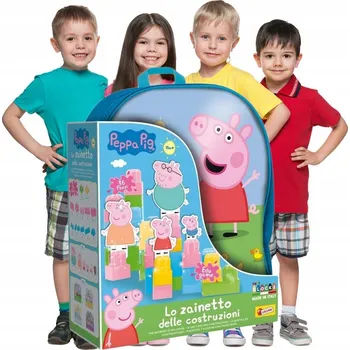 ostatní stavebnice STAVEBNICE pro DĚTI Hračky prasátko Pepa BATOH