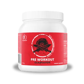 Anabolizér Pre-workout Gladiator, Příchuť Vodní meloun 500 g
