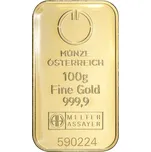 Münze Österreich Zlatý slitek 100 g 